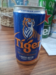 Bia Tiger CoolPack Xanh lon 250ml