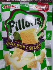 Snack Oishi Nhân Kem Pillows Vị Sữa Dừa