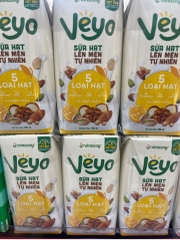 Sữa hạt lên men Veyo vị Cam Yuzu 180ml