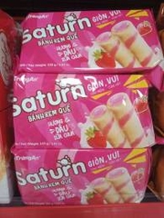 Bánh kem quế hương dâu sữa chua Saturn Tràng An