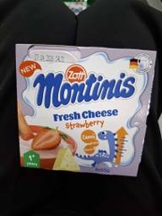 Phô mai tươi Montnis Dâu 55g*6 ( Mới )