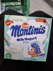 Sữa chua Montinis vị nguyên bản 55g*6