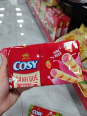Cosy bánh quế kem vị dâu 117,6g