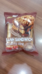Bánh SandWich Chà Bông Socola 80G