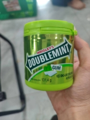 Kẹo sing gum Doublemint hương bạc hà 131,4g