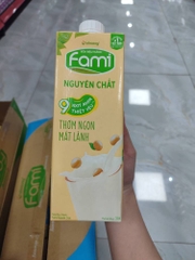 Sữa đậu nành Fami nguyên chất 1L