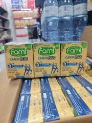 Sữa đậu nành Fami canxi Plus ít đường 200ml