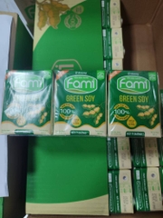 Sữa đậu nành Fami Green Soy rất ít đường 180ml