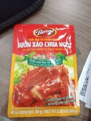 Xốt gia vị Barona sườn xào chua ngọt