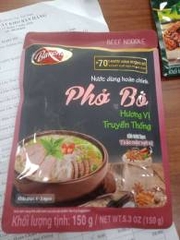 Nước dùng hoàn chỉnh Barona Phở Bò 150g