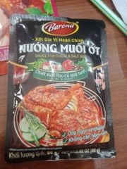 Xốt Gia Vị Barona Nướng Muối Ớt 80g