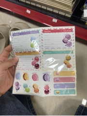 Nhãn vở macarons