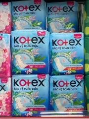 Kotex bảo vệ toàn diện hương trà trắng  london siêu mỏng có cánh