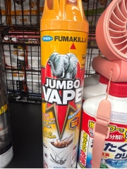 Xịt muỗi Jumbo không mùi 600ml