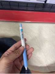 Bút gel bấm shine 113B xanh