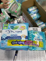 Super slimguardcool mát lạnh kiểm soát mùi 16miếng