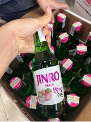 Rượu soju jinro đào 360ml