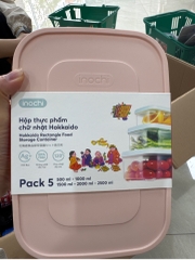Bộ 5 hộp đựng thực phẩm