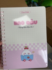 Sổ Lò Xo Bao Đậu A6 180 trang