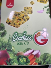 Bánh Crackers Rau Củ 256g