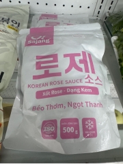 Xốt Sajang rose, dạng kem