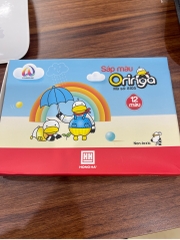 8105 - Bút Sáp Màu Hồng Hà Oringa 12 màu