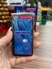Kẹo Ngậm Mentos Không Đường Hương Bạc Hà 17.5h