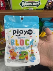 Kẹo dẻo xếp hình vị sữa chua Playmore 64g