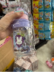 Bình nước nhựa hoạt hình trái cây  0126