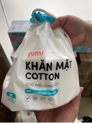 Gumi khăn mặt cotton 80m