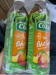 Cozy trà đào sả 455ml