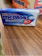 Kẹo Ngậm Mentos Không Đường Hương Bạc Hà 35h