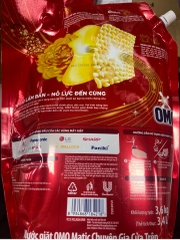 Nước Giặt Omo Matic Cửa Trên Hương Nước Hoa Tinh Tế 3.6kg