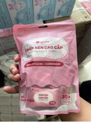 Gumi gói khăn nén cao cấp 20viên