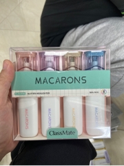 Bút Highlight Nhũ Macarons Hộp 4 Cây