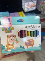 Bút sáp 12 màu heo nhí