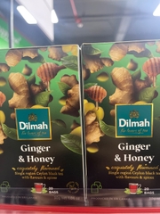 Trà đen Gừng hương Mật ong hiệu Dilmah 30g