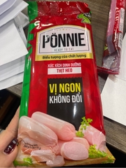 Xúc xích tiệt trùng Ponnie 4cây*70gr