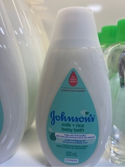 Sữa tắm Johnson's Milk + Rice Baby Bath 200ml