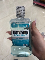 Nước Súc Miệng Listerine Cool Mint Zero Alcohol 250ml