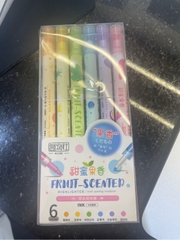 Hộp 6 bút màu 2 đầu