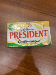 Bơ mặn President 125g