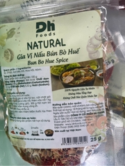 Gia Vị Bún Bò Huế Natural DH Foods 25G