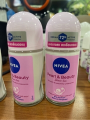 Lăn Khử Mùi Nivea Ngọc Trai 72h Shave Less 50ml
