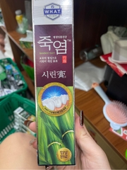 LG Kem đánh răng tre muối BAMBOO SALT Chăm sóc răng ê buốt 140g   시린고 치약