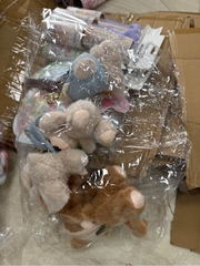 Móc khoá gấu bông chủ đề gấu đội mũ MK113