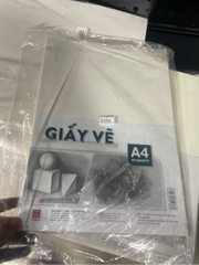 8116 - Giấy vẽ chuyên
dụng A4,20
tờ/tập,ĐL:160gsm