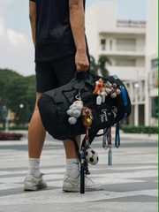 Balo thể thao COMMON PIECES X KICKGEEKS - Utility Backpack bản chữ trắng