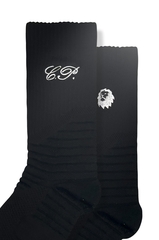 Tất Thể Thao, Bóng Rổ, Bóng Đá, Pickle Ball  - Prime Performance Socks - Common Pieces SS25 - Đen