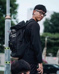 Balo thể thao COMMON PIECES X KICKGEEKS - Utility Backpack bản chữ trắng